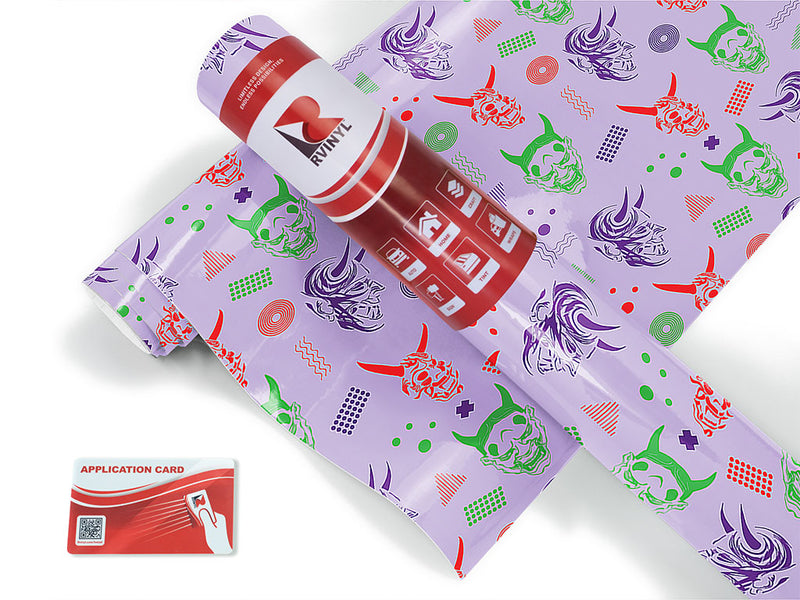 yokai masks halloween Craft Vinyl Roll