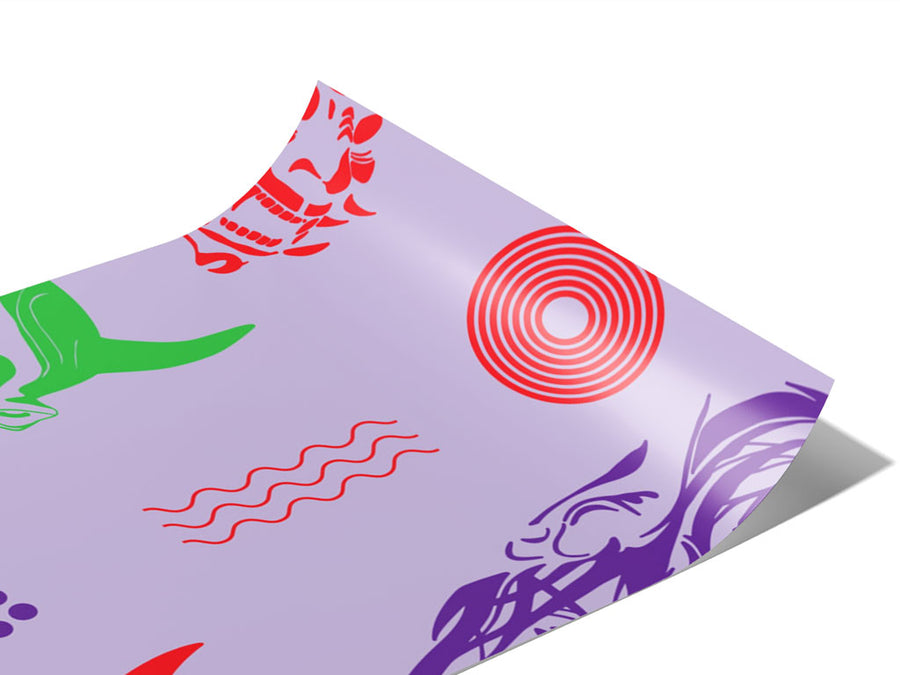 Yokai Masks Halloween Vinyl Wraps~Rwraps Series 914 Digitally Printed Vinyl Wrap~0