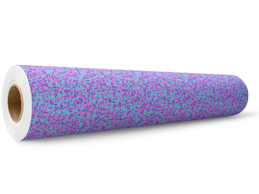 You Mauve Me Pixel Wrap Film Wholesale Roll~Rwraps Series 914 Digitally Printed Vinyl Roll~5