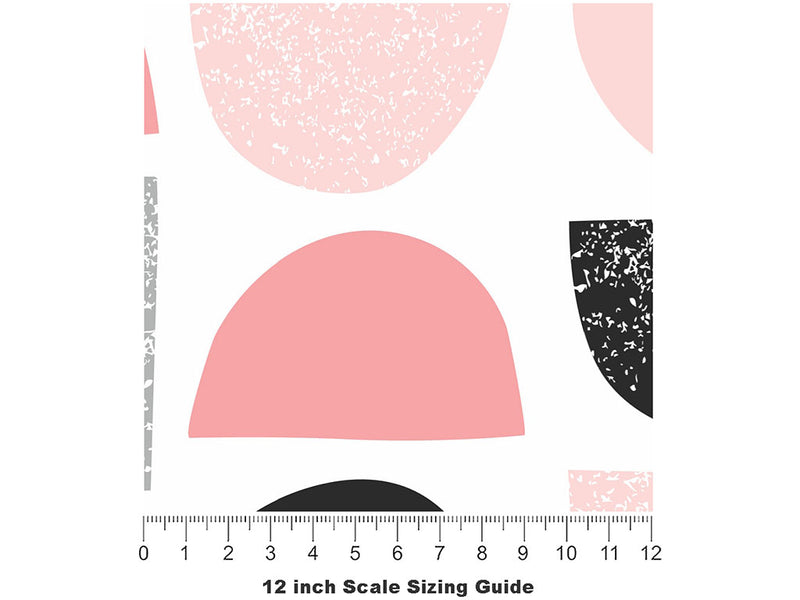 Your Love Babe Retro Vinyl Film Pattern Size 12 inch Scale~Rwraps Your Love Babe Retro Sizing Chart~2