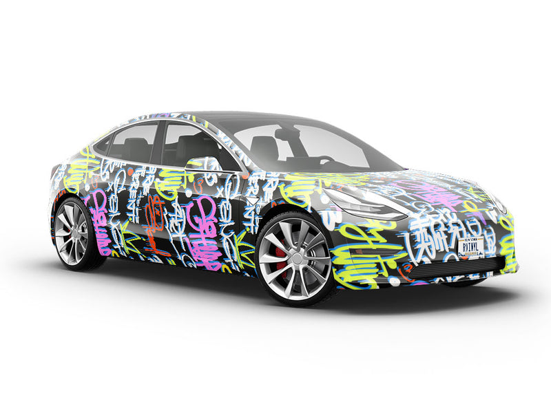 Your Voice Matters Graffiti Vehicle Vinyl Wrap