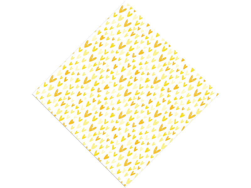 Youthful Love Heart Vinyl Wrap Pattern