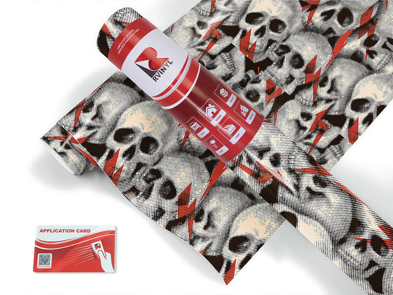ziggy skulldust skull and bones Craft Vinyl Roll