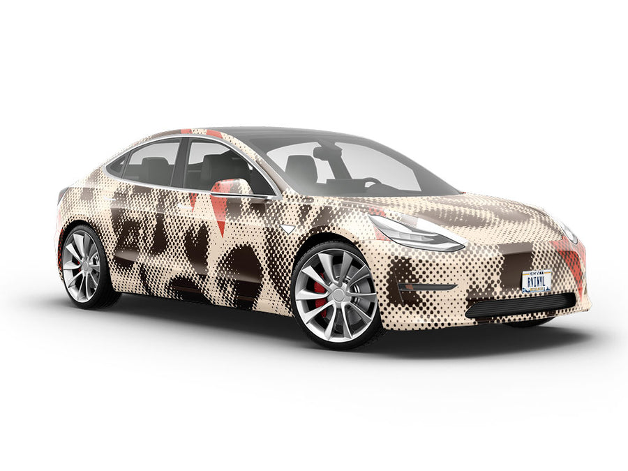 Ziggy Skulldust Halloween Vehicle Vinyl Wrap