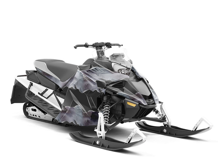 Zircon Gemstone Custom Wrapped Snowmobile