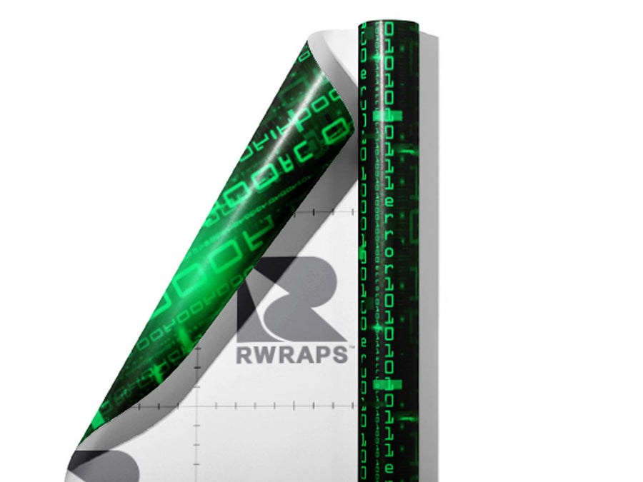 Zoom In Technology Wrap Film Sheets~Rwraps Series 914 Zoom In Technology Scrolled Sheet~4