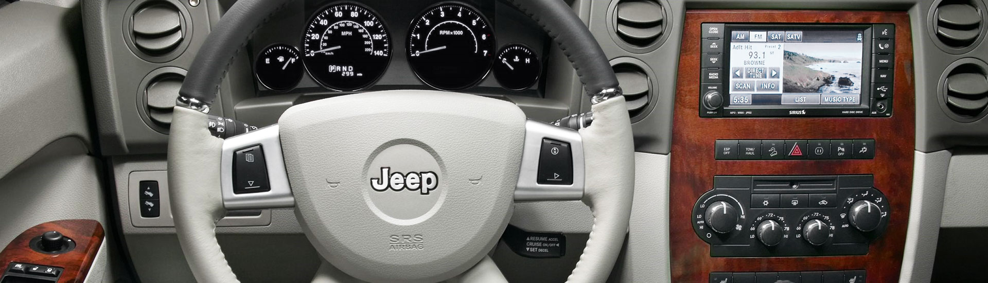 Jeep Commander Custom Dash Kits