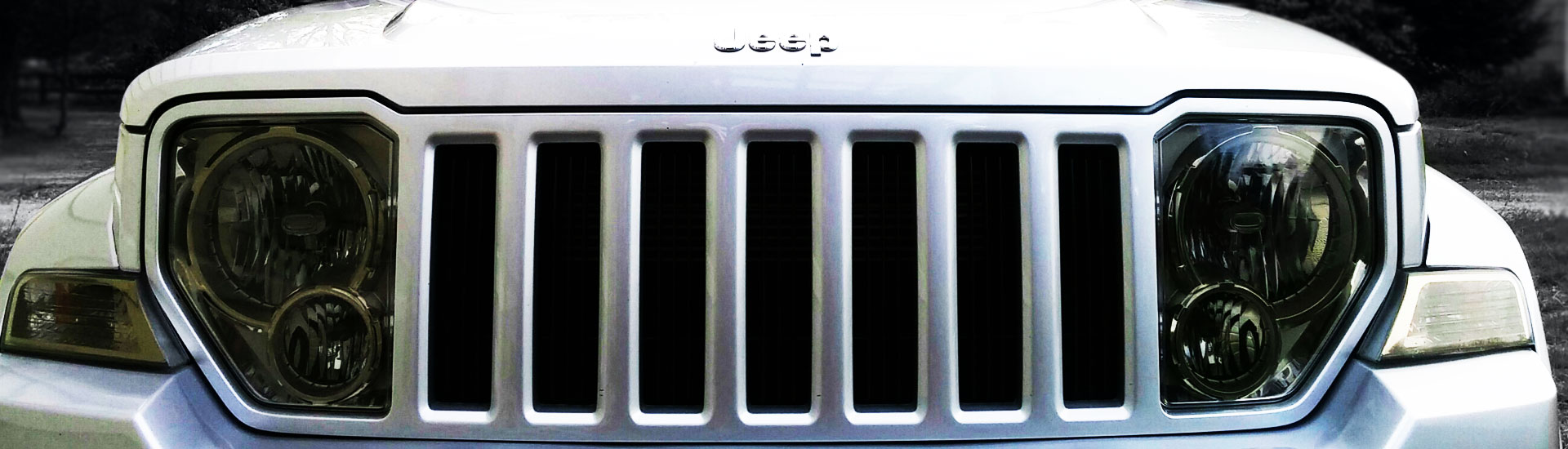 Jeep Liberty Headlight Tint Covers