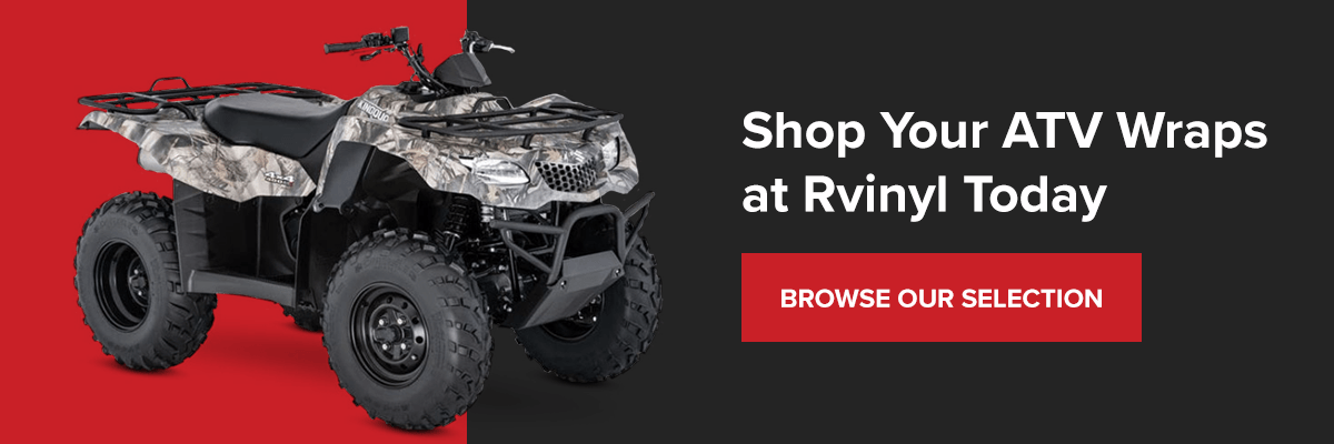 Shop Your ATV Wraps at Rvinyl Today