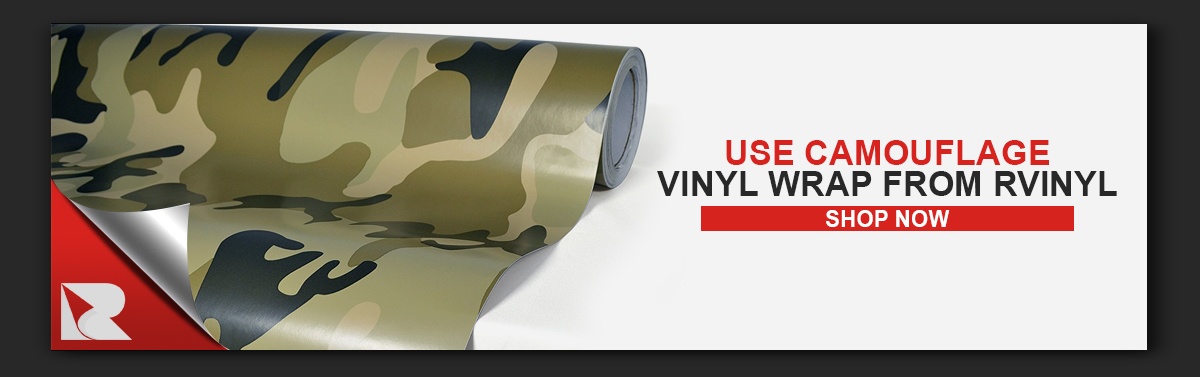 Use Camouflage Vinyl Wrap from Rvinyl