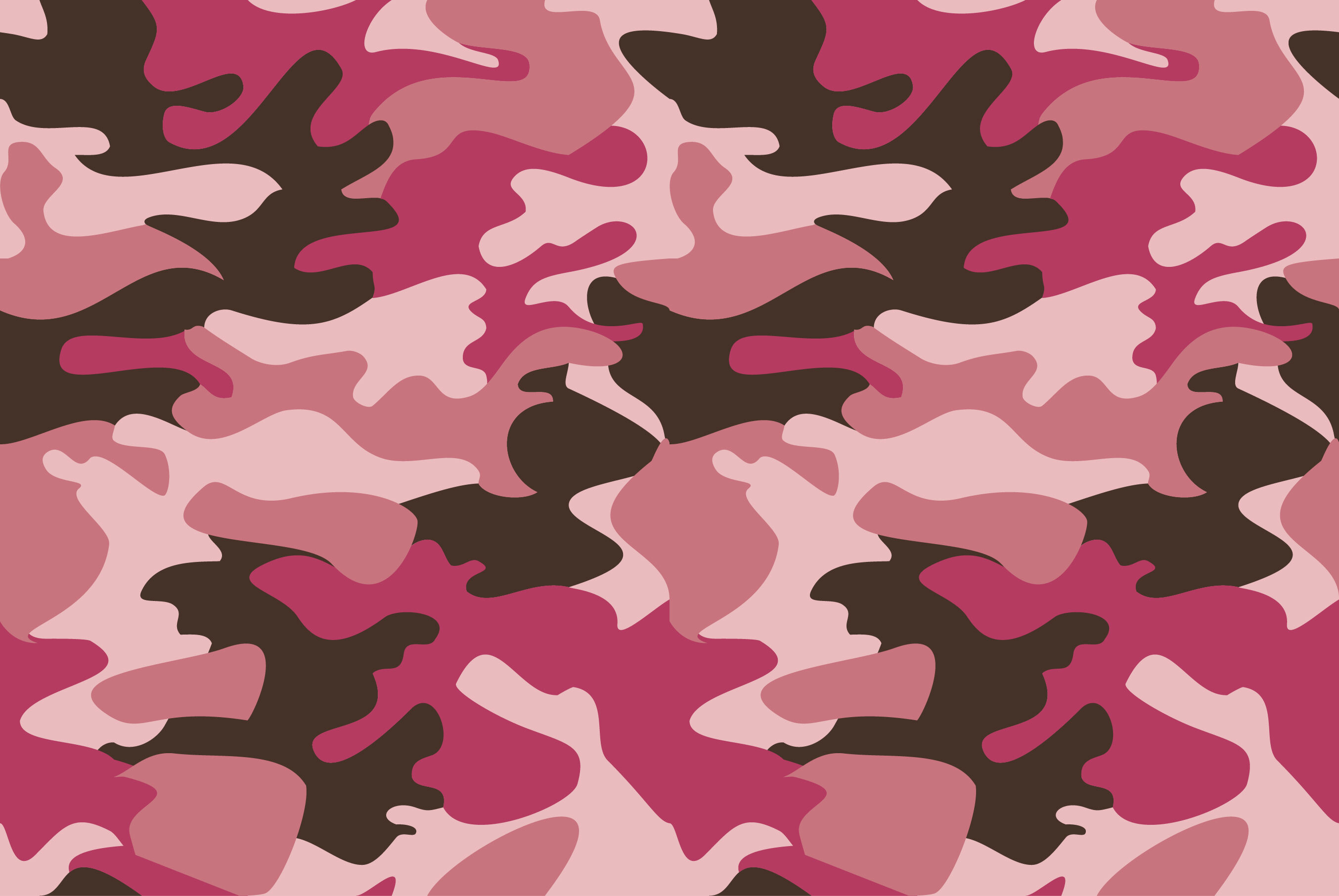 Pink Camouflage Wrap Films