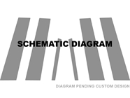 GMC Custom Pillar Trim Diagram
