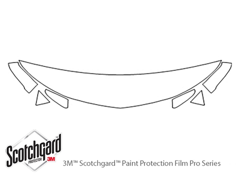 3M™ Acura RDX 2019-2024 Paint Protection Kit - Hood