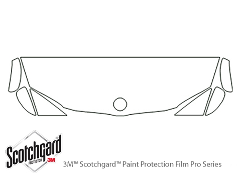 3M™ BMW 1-Series 2008-2013 Paint Protection Kit - Hood