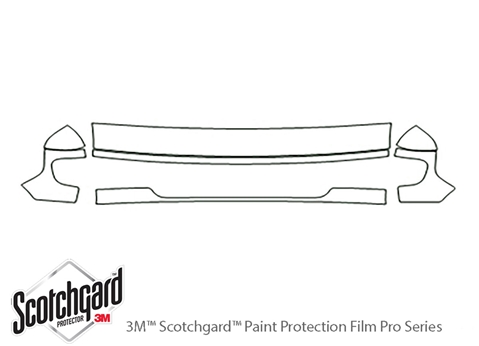 3M™ Ford E-250 2003-2007 Paint Protection Kit - Hood