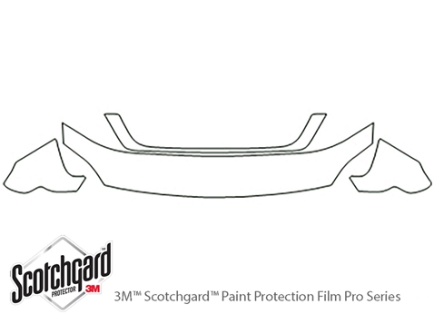 3M™ Ford Freestar 2004-2007 Paint Protection Kit - Hood
