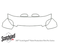 GMC Yukon 2007-2014 3M Clear Bra Hood Paint Protection Kit Diagram
