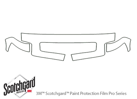 3M™ Infiniti QX56 2004-2011 Paint Protection Kit - Hood