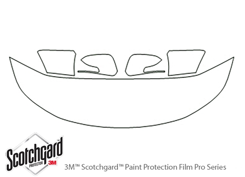 3M™ Kia Sorento 2011-2013 Paint Protection Kit - Hood