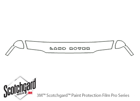 3M™ Land Rover Discovery 2003-2004 Paint Protection Kit - Hood