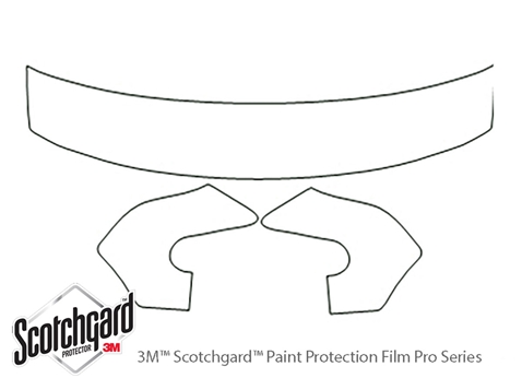 3M™ Mercury Villager 1997-2000 Paint Protection Kit - Hood