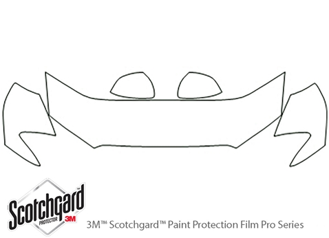 3M™ Mitsubishi Outlander Sport 2011-2015 Paint Protection Kit - Hood