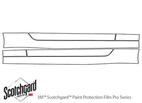 3M™ Nissan 370Z 2009-2014 Paint Protection Kit - Rocker