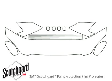 3M™ Nissan Altima 2005-2006 Paint Protection Kit - Hood