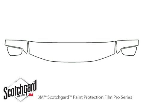 3M™ Nissan Pathfinder 2005-2012 Paint Protection Kit - Hood