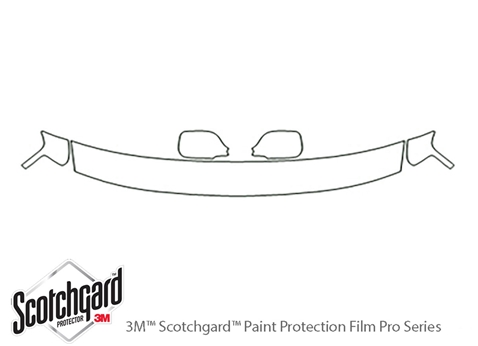 3M™ Scion xB 2004-2006 Paint Protection Kit - Hood