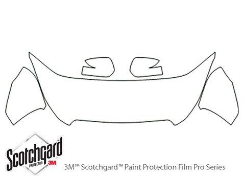3M™ Subaru Legacy 2010-2014 Paint Protection Kit - Hood