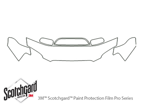 3M™ Subaru WRX 2004-2005 Paint Protection Kit - Hood