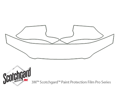 3M™ Toyota Camry 1992-1996 Paint Protection Kit - Hood