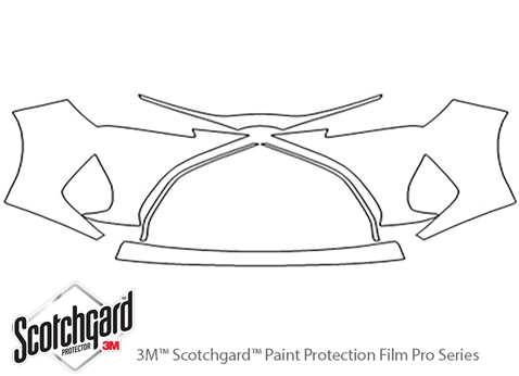 3M™ Toyota Yaris 2015-2016 Paint Protection Kit - Bumper
