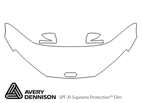 Avery Dennison™ Audi R8 2008-2012 Paint Protection Kit - Hood
