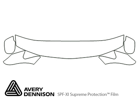 Avery Dennison™ Honda Odyssey 1999-2004 Paint Protection Kit - Hood