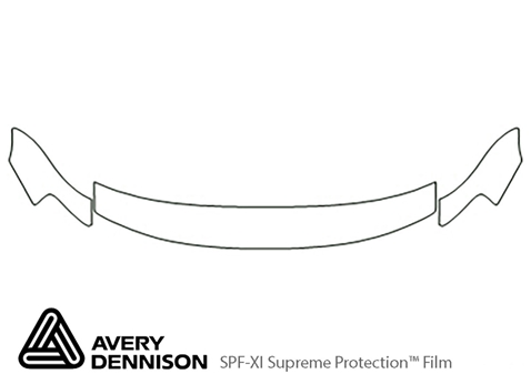 Avery Dennison™ Nissan Sentra 1995-1999 Paint Protection Kit - Hood