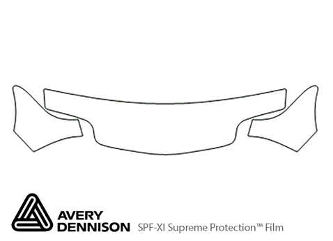 Avery Dennison™ Pontiac Sunfire 1995-2002 Paint Protection Kit - Hood