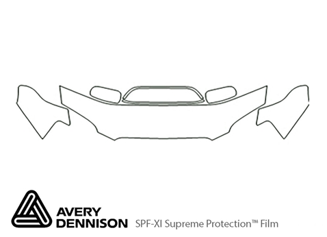 Avery Dennison™ Subaru WRX 2004-2005 Paint Protection Kit - Hood