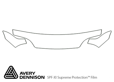 Avery Dennison™ Suzuki Swift 1995-2001 Paint Protection Kit - Hood
