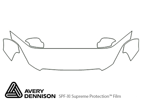 Avery Dennison™ Volvo XC60 2010-2013 Paint Protection Kit - Hood