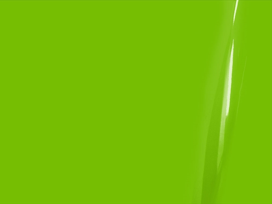 3M 2080 Gloss Light Green RV Wrap Color Swatch