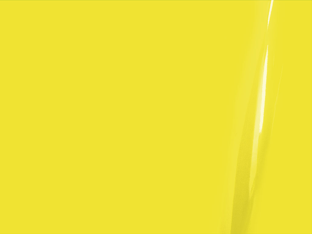 3M 2080 Gloss Lucid Yellow RV Wrap Color Swatch