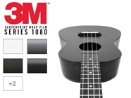 3M&trade Carbon Fiber Guitar Skin