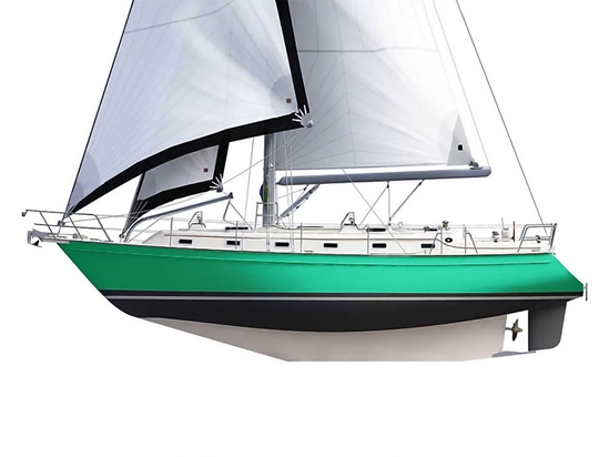 Avery Dennison SW900 Gloss Emerald Green Customized Cruiser Boat Wraps