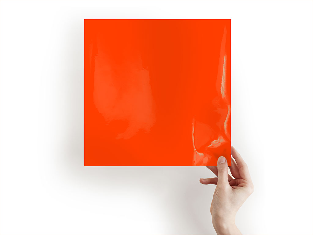 ORACAL 7510 Red-Orange Fluorescent Craft Sheets