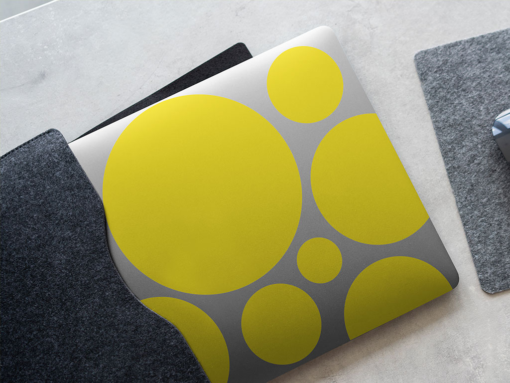 ORACAL 8300 Brimstone Yellow Transparent DIY Laptop Stickers
