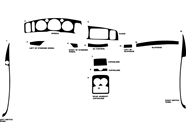 Buick LeSabre 2003-2005 Dash Kit Diagram