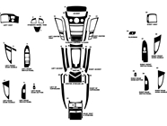 Cadillac CTS 2008-2013 Dash Kit Diagram