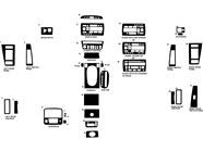 Cadillac Eldorado 1996-1997 Dash Kit Diagram